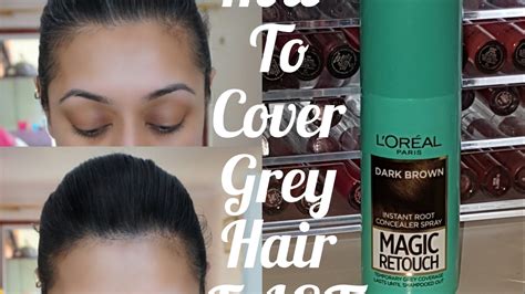 The ultimate solution for hiding gray hair: magic retouch concealers